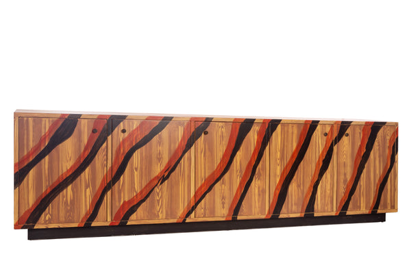 Cabinet -Customized 5 Doors wooden cabinet