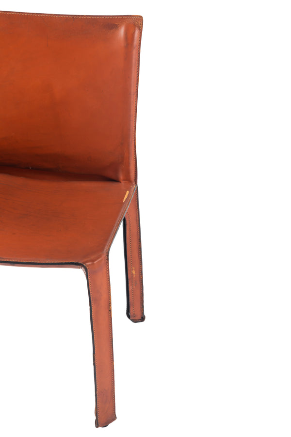 Chair- Vintage CAB leather  for Cassina by Mario Bellini