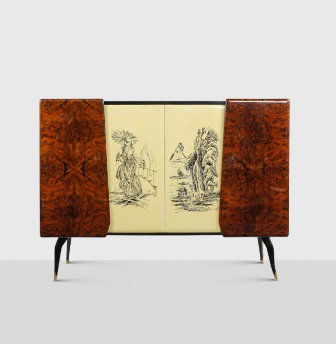 Italian Laminated Plastic - Cabinet