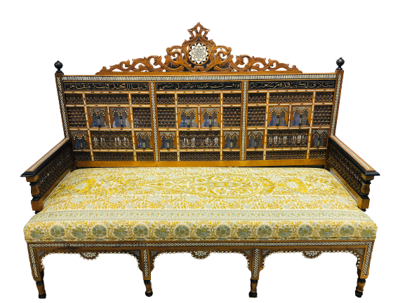 Mother of Pearls Arabesque Sofa - The Odd Piece